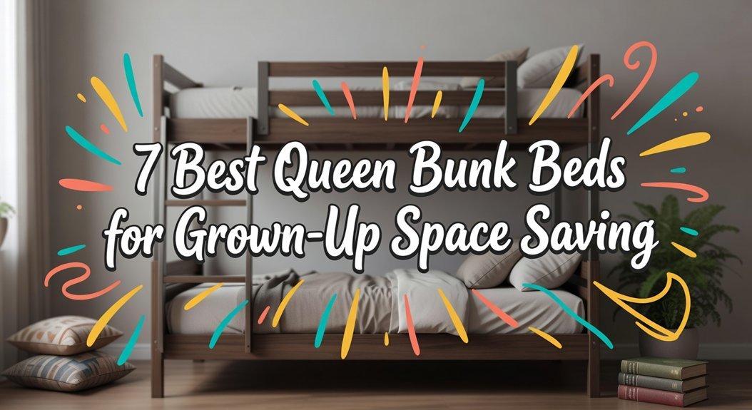 queen bunk beds for adults