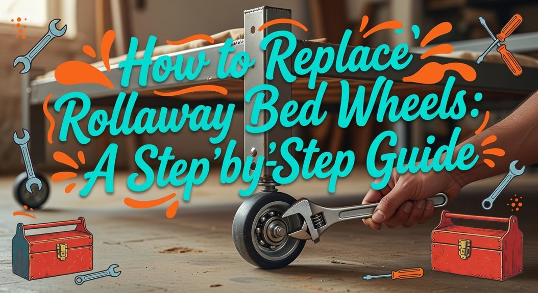 replacing bed wheel instructions