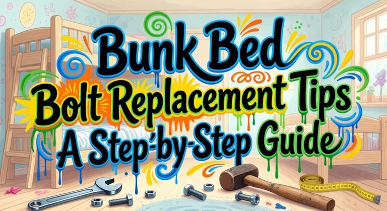 replacing bunk bed bolts