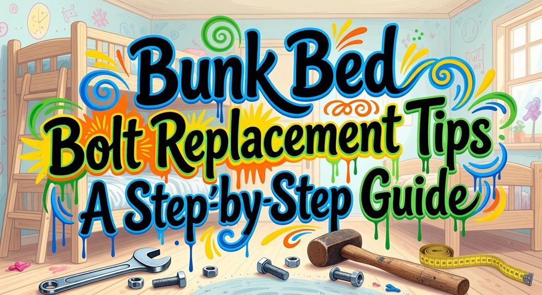 replacing bunk bed bolts