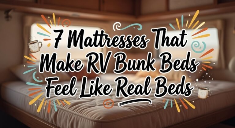 rv bunk mattress upgrades