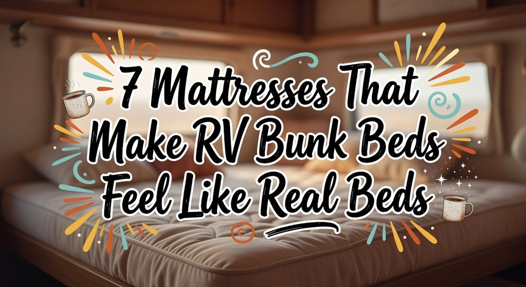 rv bunk mattress upgrades