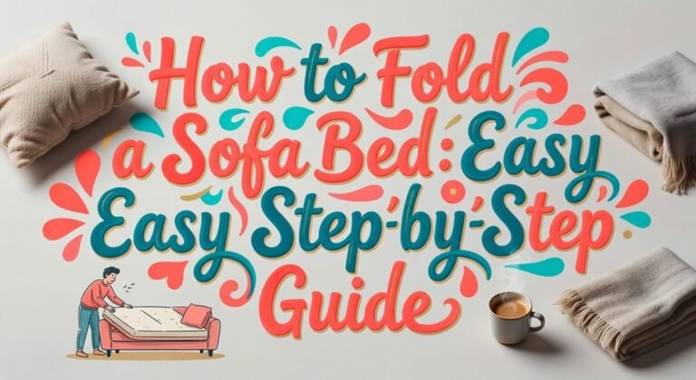 simple furniture folding instructions