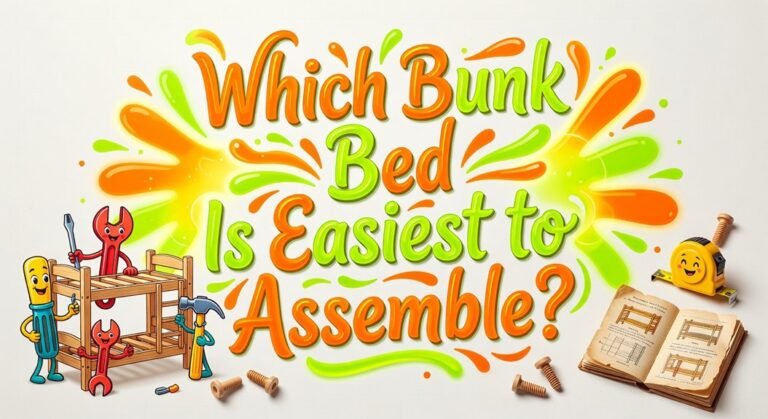 simplest bunk bed assembly