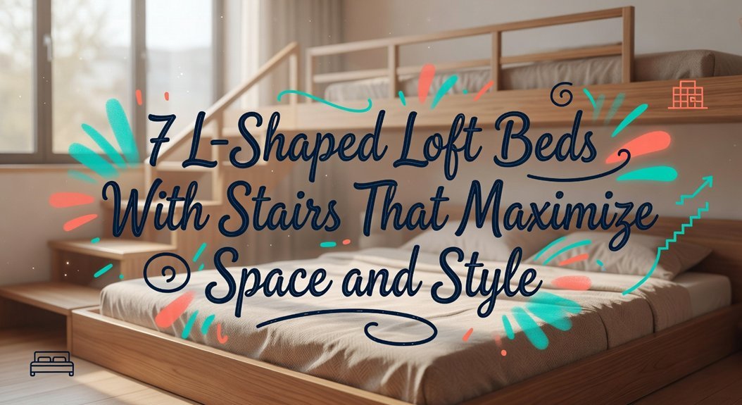 space maximizing loft stairs