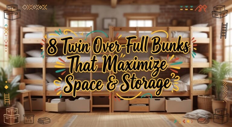 space saving bunk bed storage