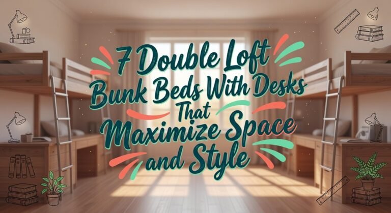 space saving bunk desk designs