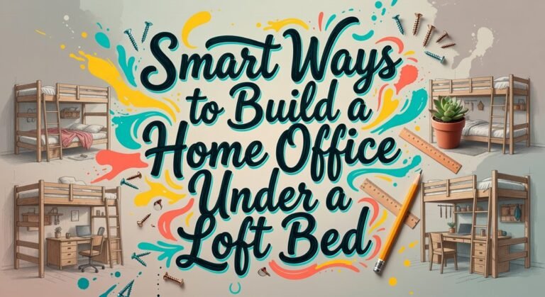 space saving home workspace