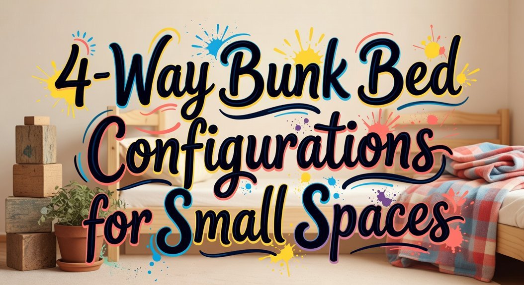 space saving quadruple bunk