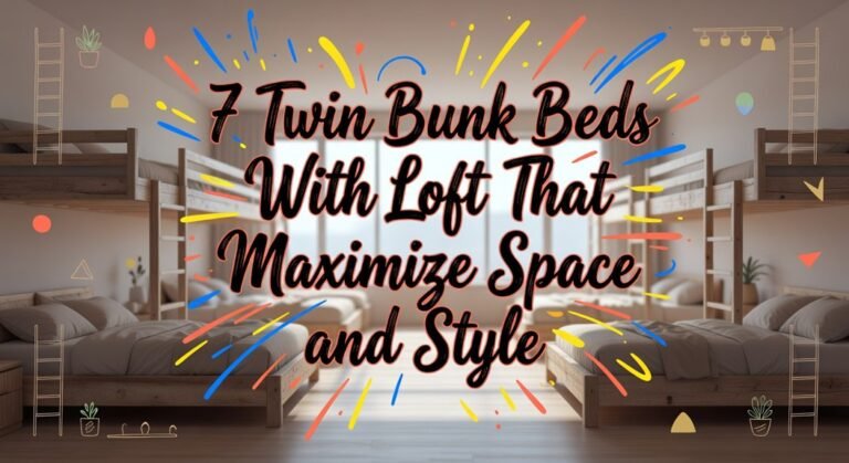 space saving twin loft bunks