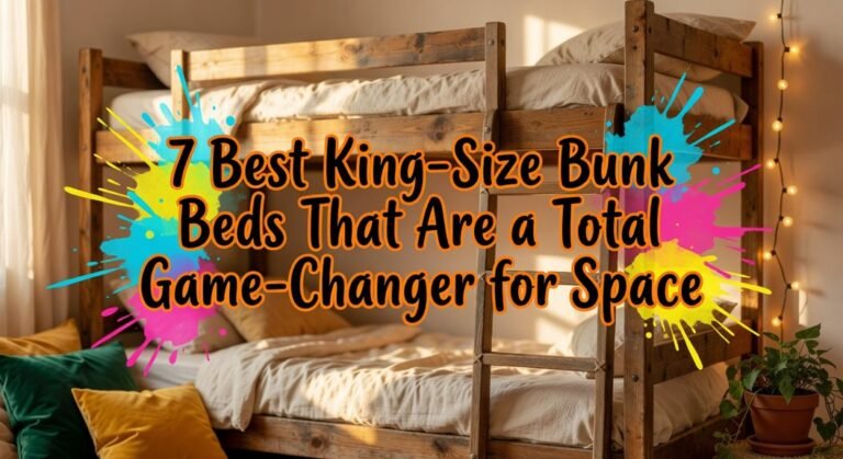 spacious king bunk beds
