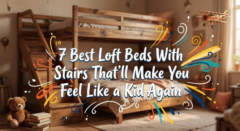 stair access loft beds