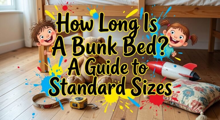 standard bunk bed dimensions