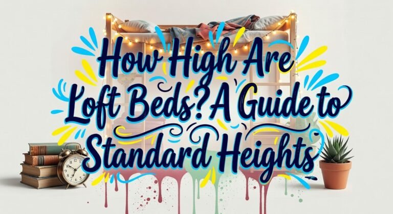 standard loft bed heights