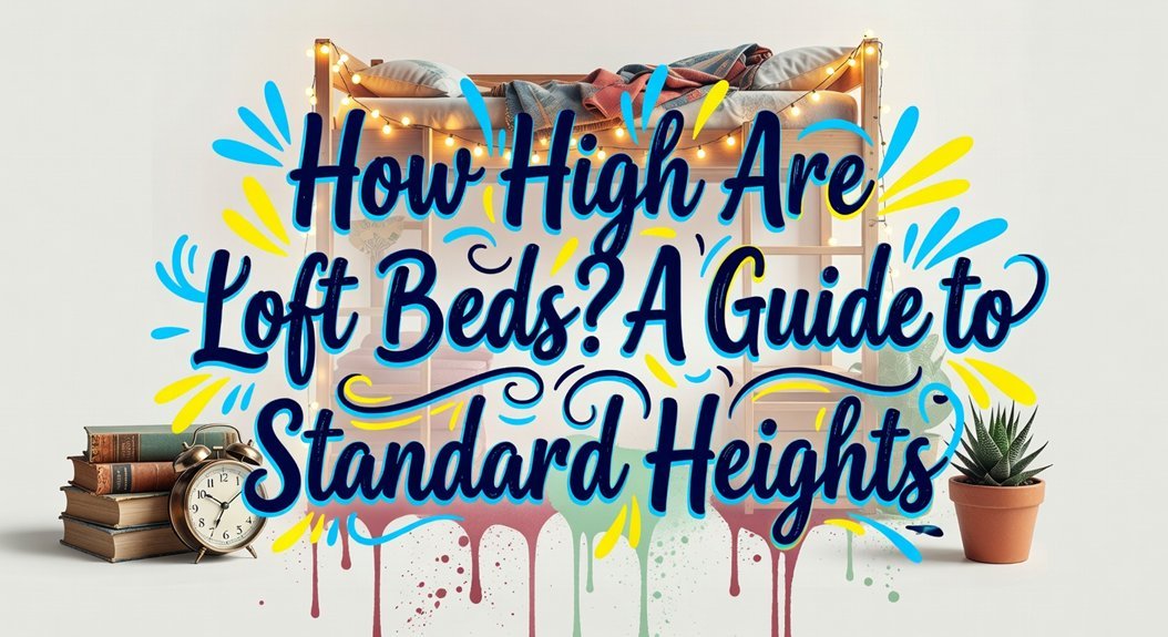 standard loft bed heights