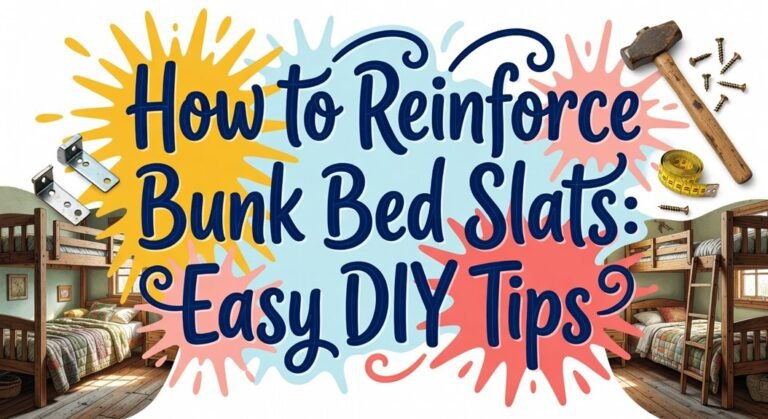 strengthening bed frame supports