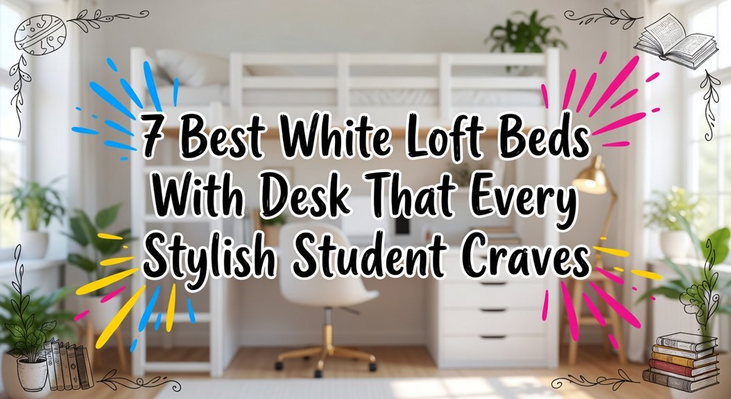 stylish student desk beds