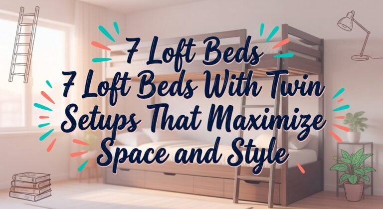 twin loft bed setups