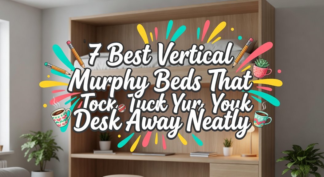 vertical murphy desk beds